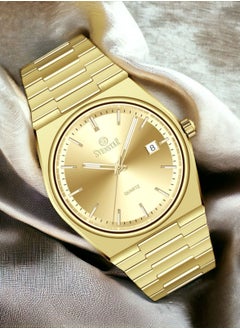 Gold bracelet and gold dial