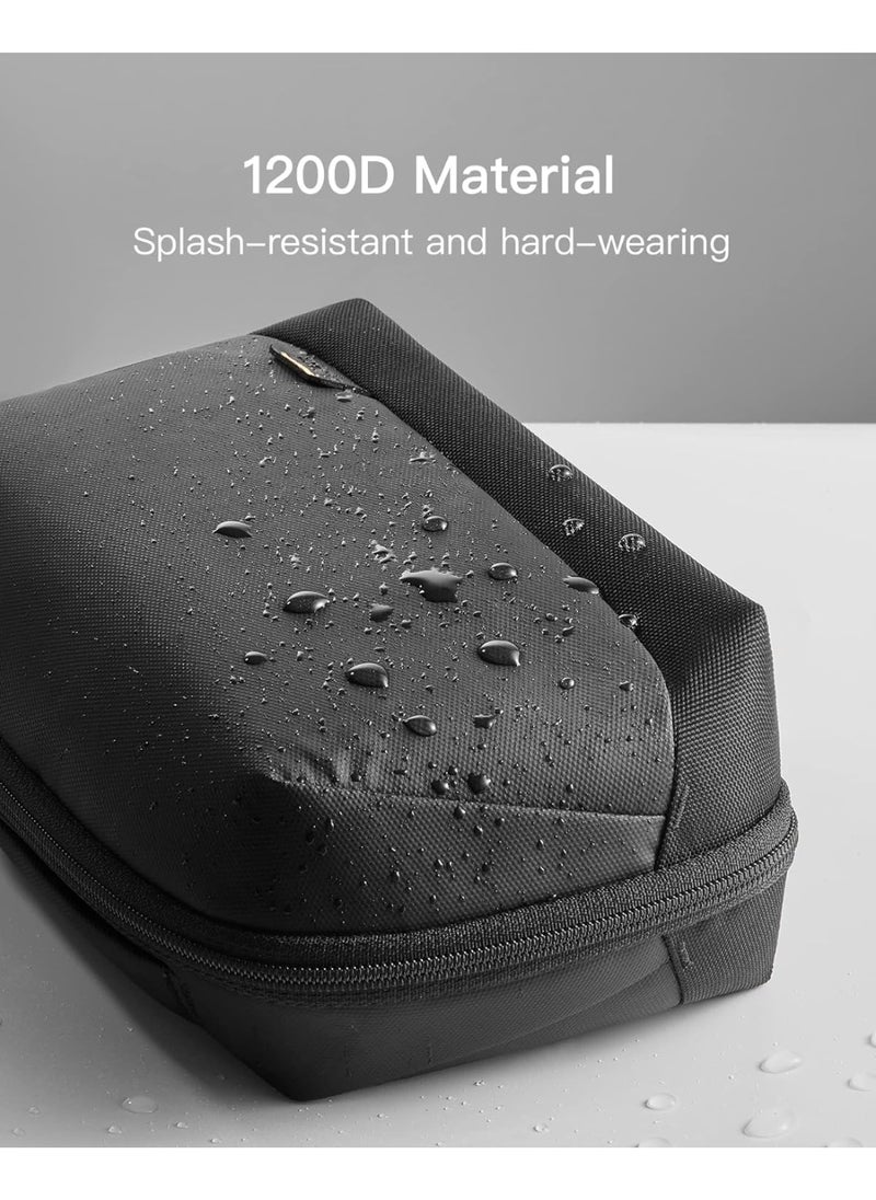 TERRIFI Electronics Organizer Travel Case - Waterproof Tech Pouch, Large Travel-Friendly Bag for Electronic Accessories, Cable, Cord, Charger, Phone - Ideal Tech Organizer for On-the-Go  - Image 4