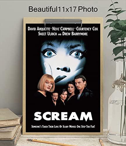 FatCat Wall Graphics Scream - 1996 Movie Poster Frameless Gift 12 x 18 inch（30cm x 46cm）-LT-071 - Image 3