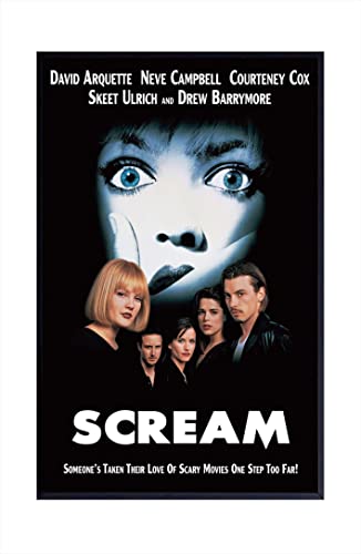 FatCat Wall Graphics Scream - 1996 Movie Poster Frameless Gift 12 x 18 inch（30cm x 46cm）-LT-071 - Image 1