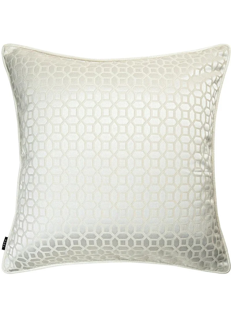 KNOT HOME Cushion Cillian Bianca (with filler) Pillow Knot Home Cover Set for Modern Sofa Contemporary Living Room Bedroom and Office Soft Washable