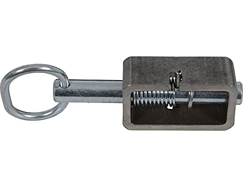 Buyers Products Company Buyers Products B2598LP Weld -On 5/8" Spring Latch Assembly with Plain Tube and 1.31" Extended Plunger, Heat Treated Pin, Utility Gate Latch, Trailer Latch - Image 2