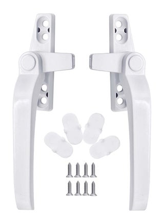 Aluminum Alloy Window Handles 1 Pairs Universal Window Handles with Security Locks White Casement Window Door Handles - pzsku/Z773B0346B64B7A3D136CZ/45/_/1731069510/42f9e720-bb80-44df-beae-f08efd8ad77f