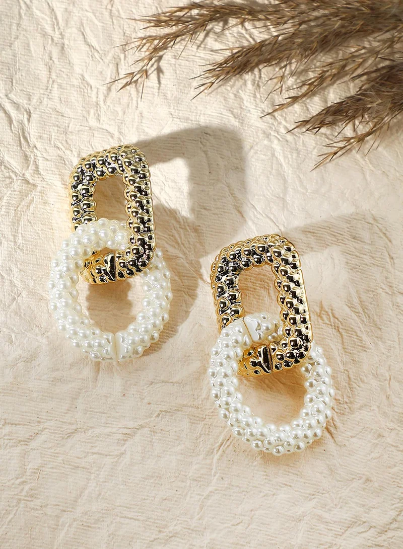 SOHI Casual Artificial Drop Earring Jewellery