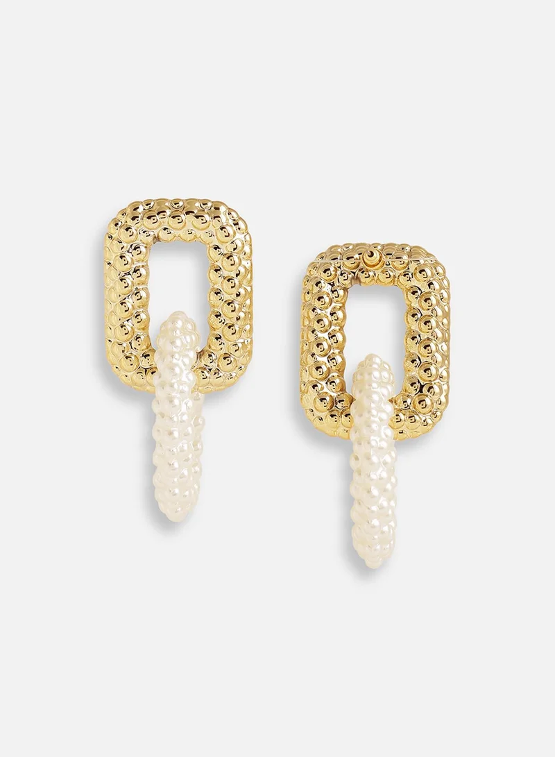 SOHI Casual Artificial Drop Earring Jewellery