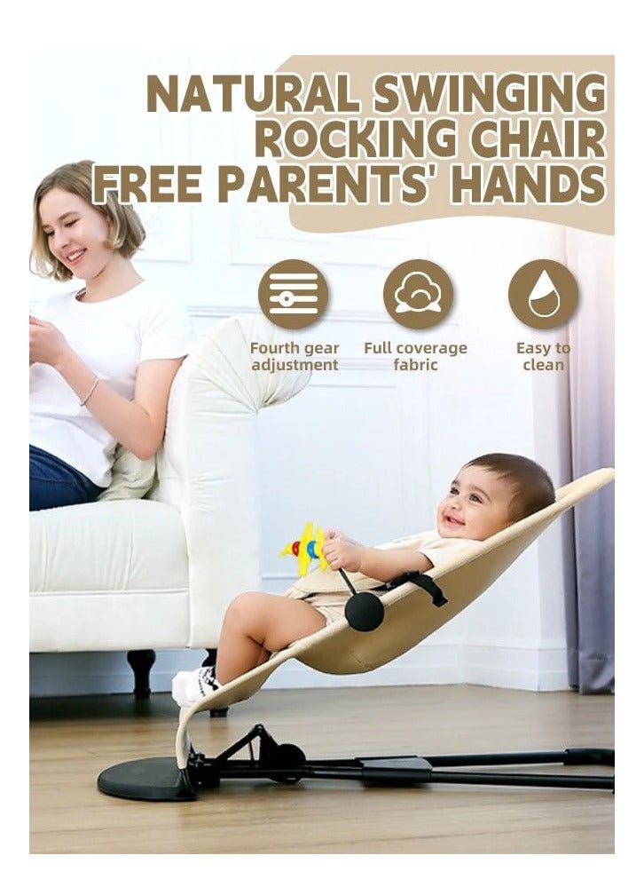 MULHEM On-the-Go Serenity: Portable Newborn Baby Balance Chair Rocker - Image 2