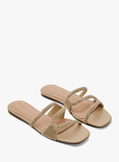 Flora Bella By Shoexpress Women Embellished Slip-On Sandals
