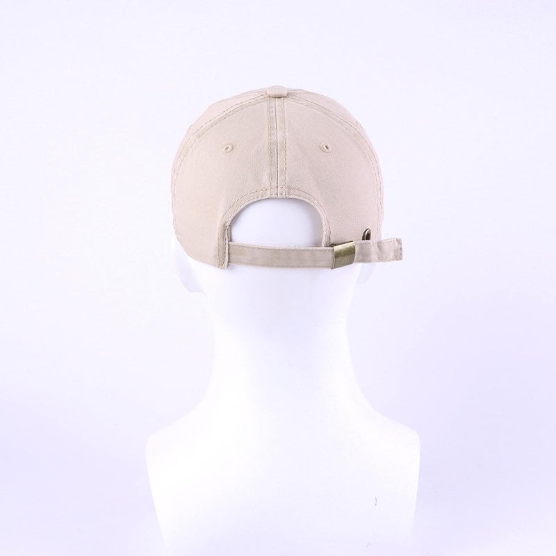LANGZHEN Unisex Baseball Cap 100% Cotton Fits Men Women Washed Denim Adjustable Dad Hat - Image 5