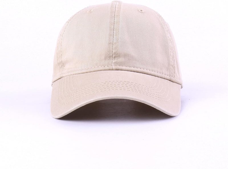 LANGZHEN Unisex Baseball Cap 100% Cotton Fits Men Women Washed Denim Adjustable Dad Hat - Image 2