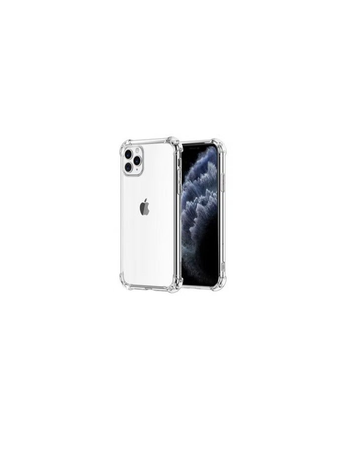 CATANES TPU Clear Case for Apple iPhone 12 and 12 pro Cover with Bumper - Image 1