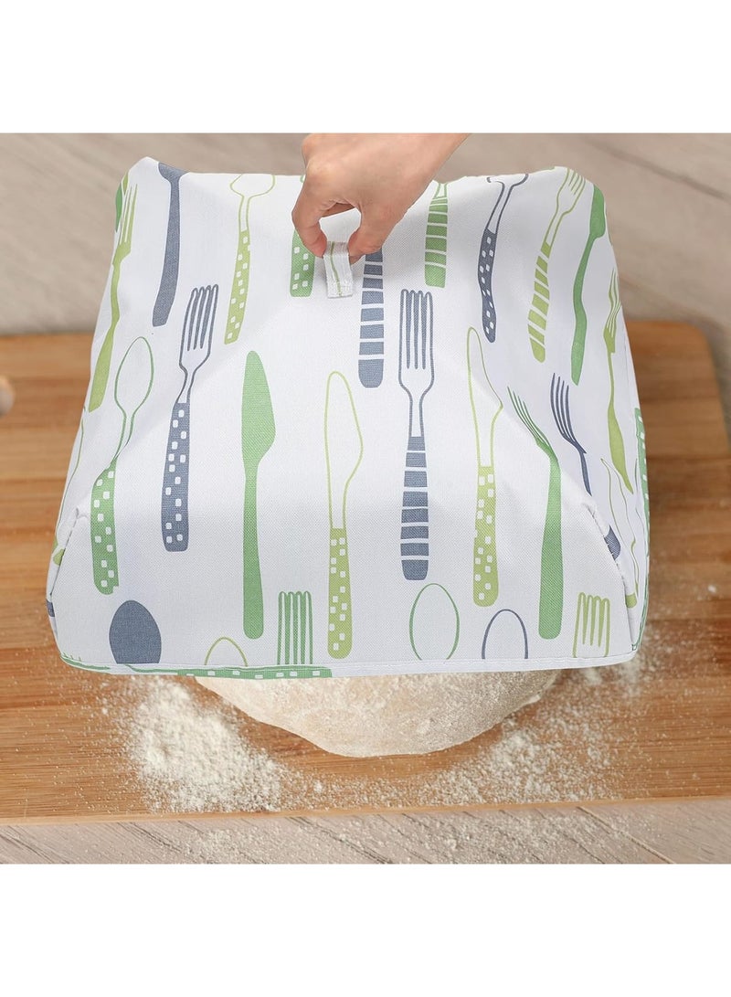 SYOSI Bread Proofing Cover, Foldable Dough Proofer Tent Warming Heating Dome for Sourdough Pizza Bread Rising Baking Kitchen Restaurant Home Use, 1 Piece - Image 4