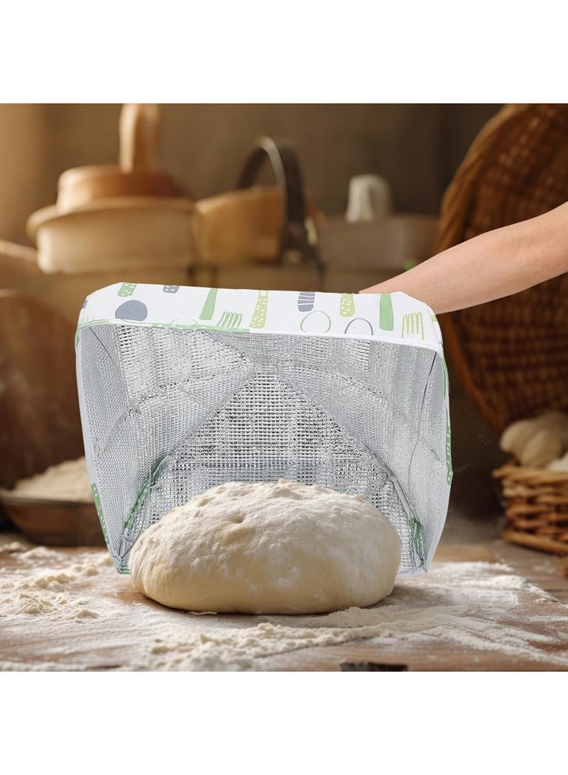 SYOSI Bread Proofing Cover, Foldable Dough Proofer Tent Warming Heating Dome for Sourdough Pizza Bread Rising Baking Kitchen Restaurant Home Use, 1 Piece - Image 5