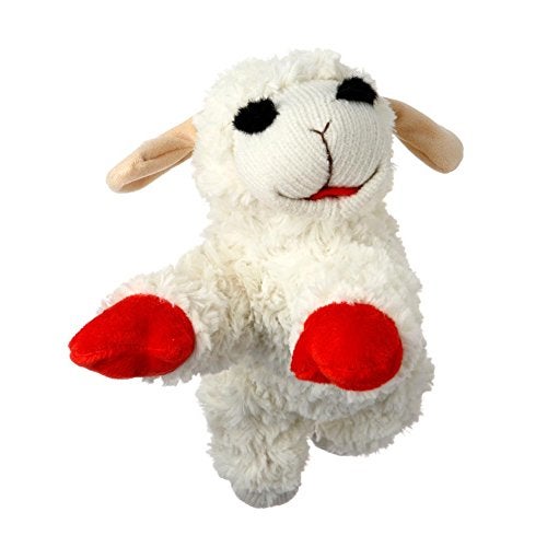 Multipet Multi Pet Lamb Chop Dog Toy 10in 2Pack Small Medium Large Breeds - Image 1