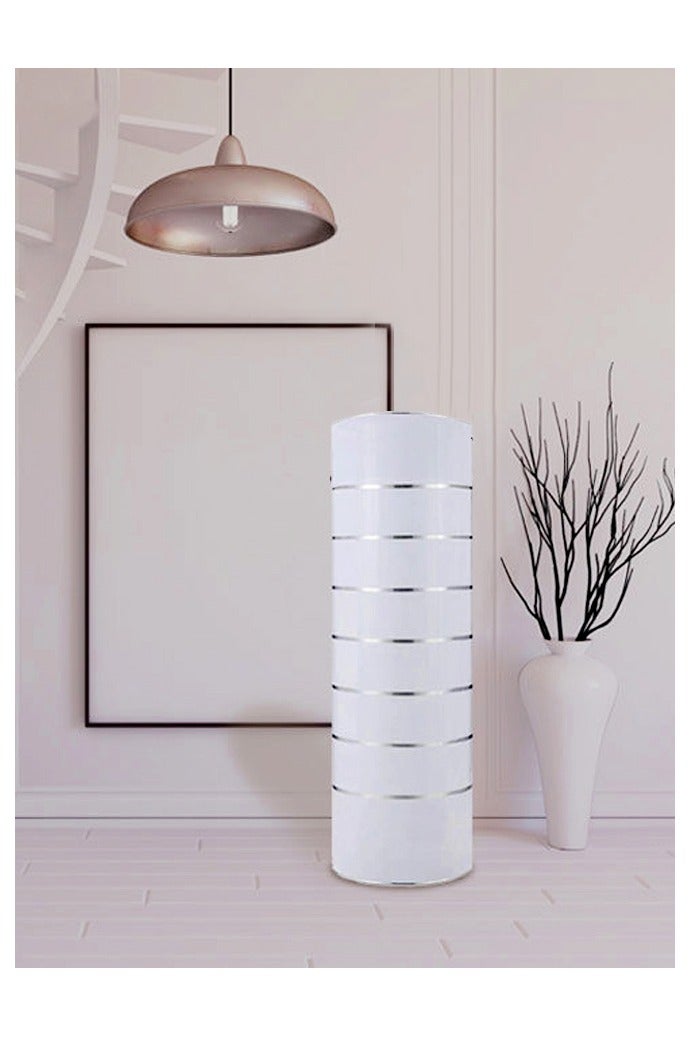 فاشون هوم رف أحذية دائري بتصميم عصري مدمج مكون من 8 طبقات، يدور بزاوية 360 درجة، خزانة أحذية قائمة بذاتها، هيكل متين، رف عرض أحذية لغرفة المعيشة، الرواق، غرفة النوم، 40×127 سم - Image 1