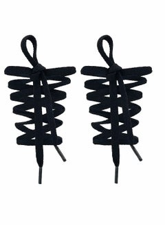 Flat Shoelace, Sport Trainer Shoes Lace for Walking Boots Hiking Trainers Sneakers Shoelaces(8mm, 1 Pairs)