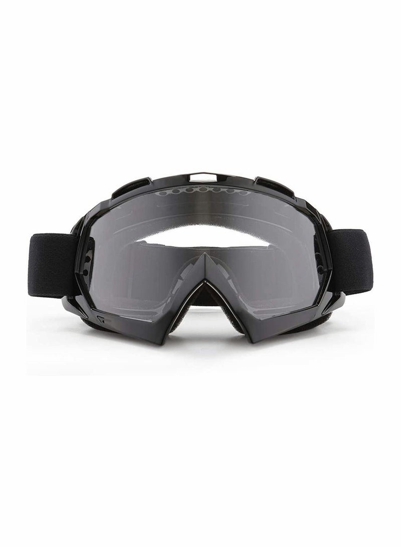 Excefore Motorcycle Goggles, Dirt Bike Off Road Racing, Riding Goggle Anti-Scratch Dustproof Bendable, UV400 Eyewear Padded - Image 1