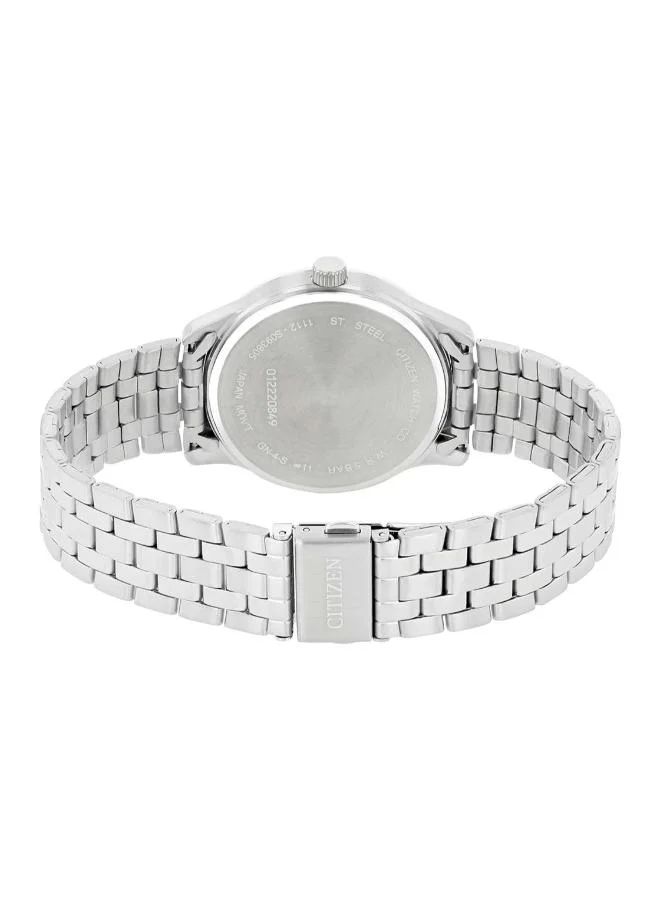 CITIZEN Men's Stainless Steel Strap Quartz Standard Watch BI1050-56A - 40 mm