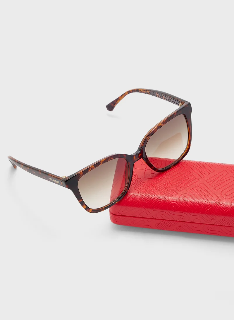 Love Moschino Mol077/S Wayfarers Sunglasses
