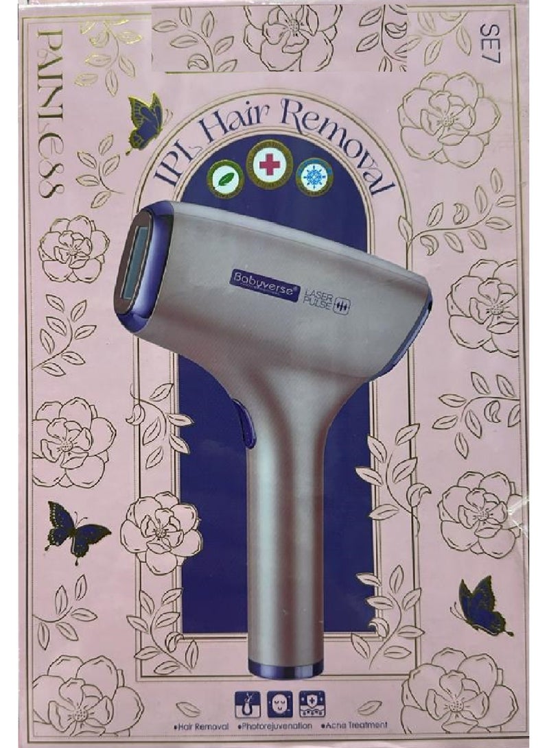 جهاز لإزالة الشعر بدون ألم بتقنية IPL - حل احترافي ودائم لإزالة الشعر - Image 1