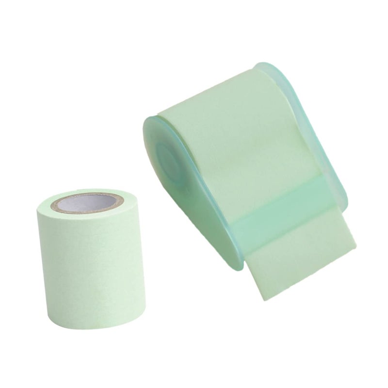 Light Green Removable Decorative Sticker Tapes Multi Function Memo Note Rolls With Refill Pads - Image 2