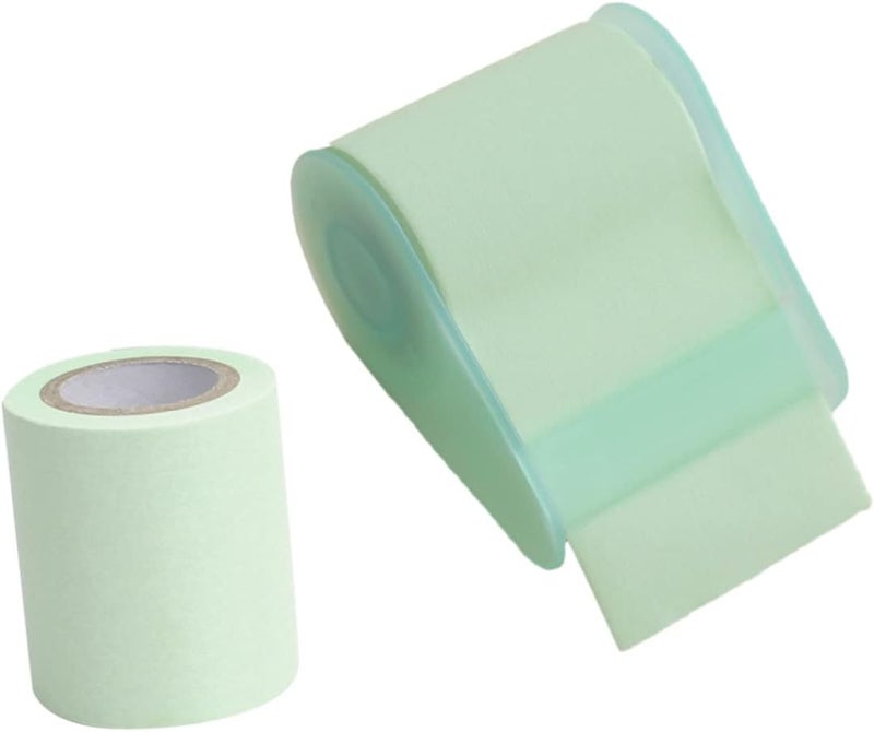 Light Green Removable Decorative Sticker Tapes Multi Function Memo Note Rolls With Refill Pads - Image 1