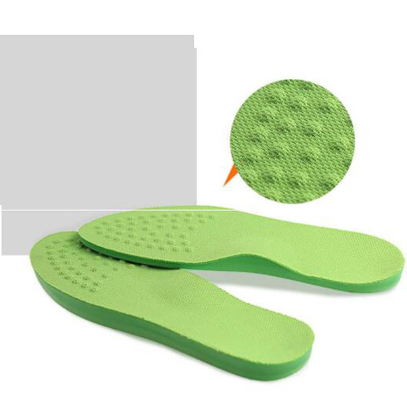 1 Pair of Legs Correcting Insoles PU Strephexopodia Leg Pads Foot Size S 35-37 Green - Image 4