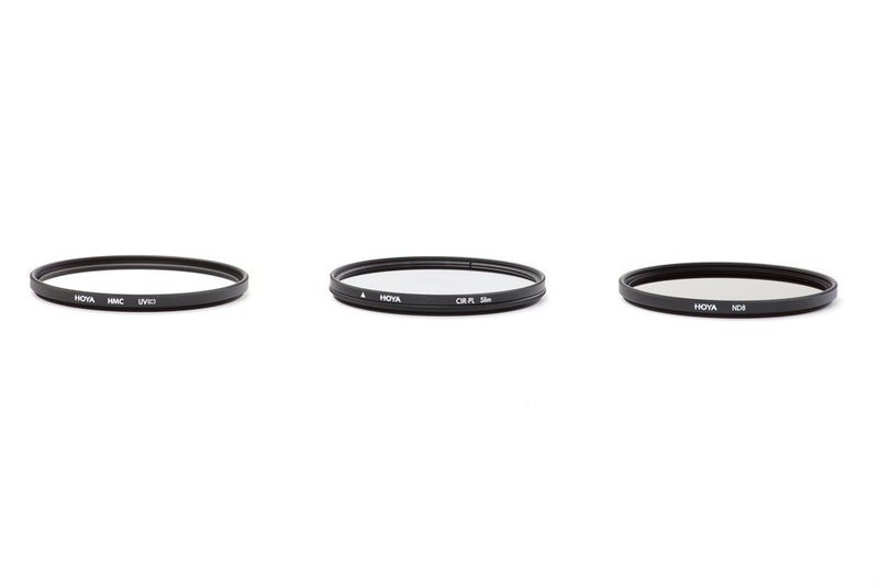 Hoya 72mm (HMC UV/Circular Polarizer / ND8) 3 Digital Filter Set with Pouch - Image 2