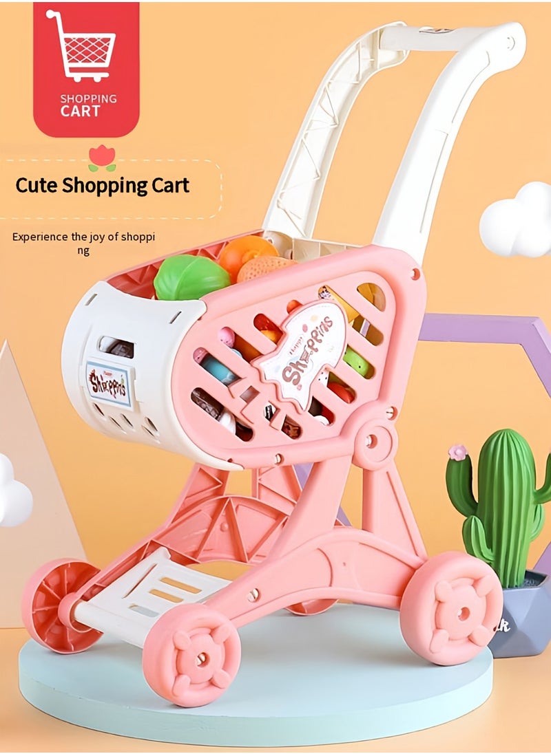 Vixplorn - Baby shopping trolley, baby's first ‘mini-mart’, play and learn, unlock the little life, easy to install, parent-child interaction. - Image 1
