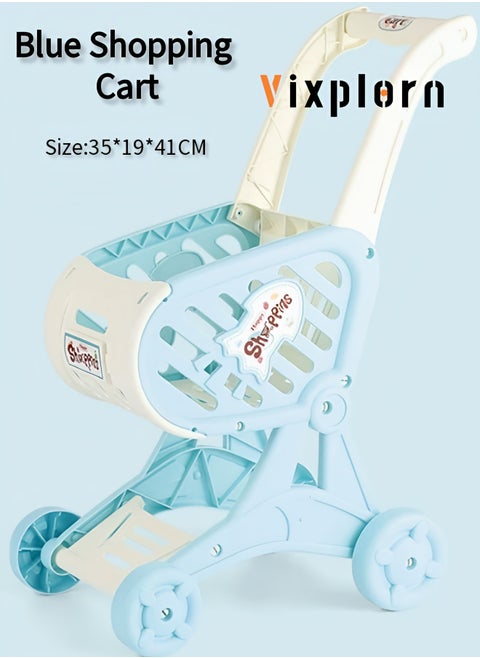 Baby shopping trolley, baby's first ‘mini-mart’, play and learn, unlock the little life, easy to install, parent-child interaction.