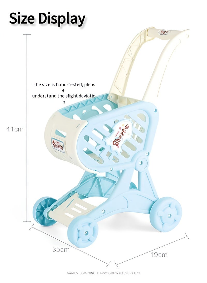 Vixplorn - Baby shopping trolley, baby's first ‘mini-mart’, play and learn, unlock the little life, easy to install, parent-child interaction. - Image 1