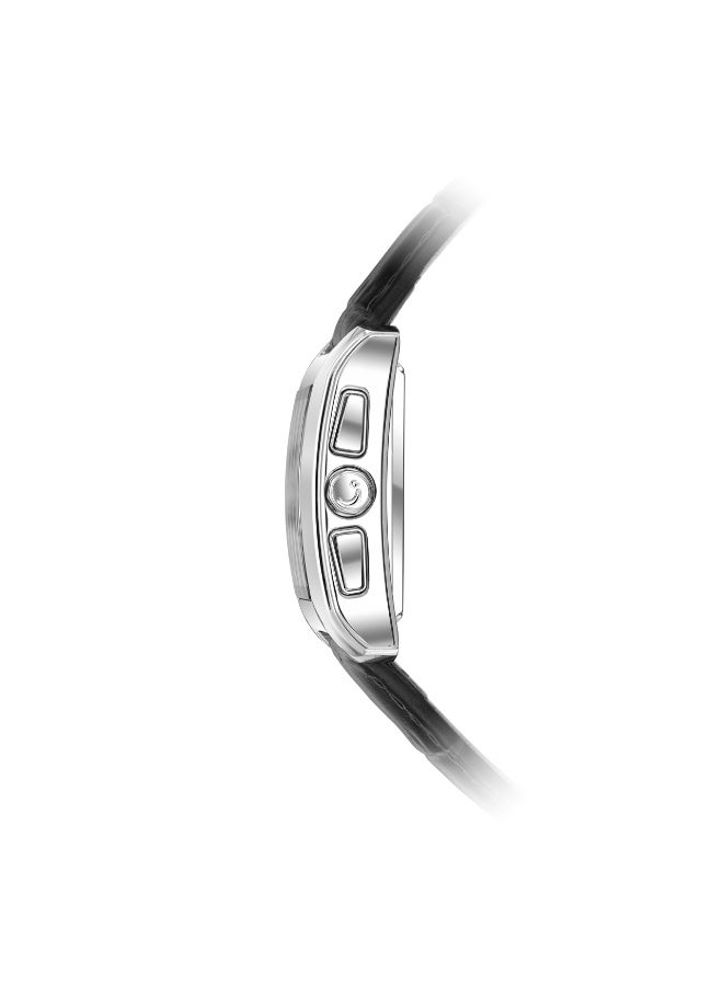 ALFAJR Classic Watch WS-06L Silver/Black - Image 4