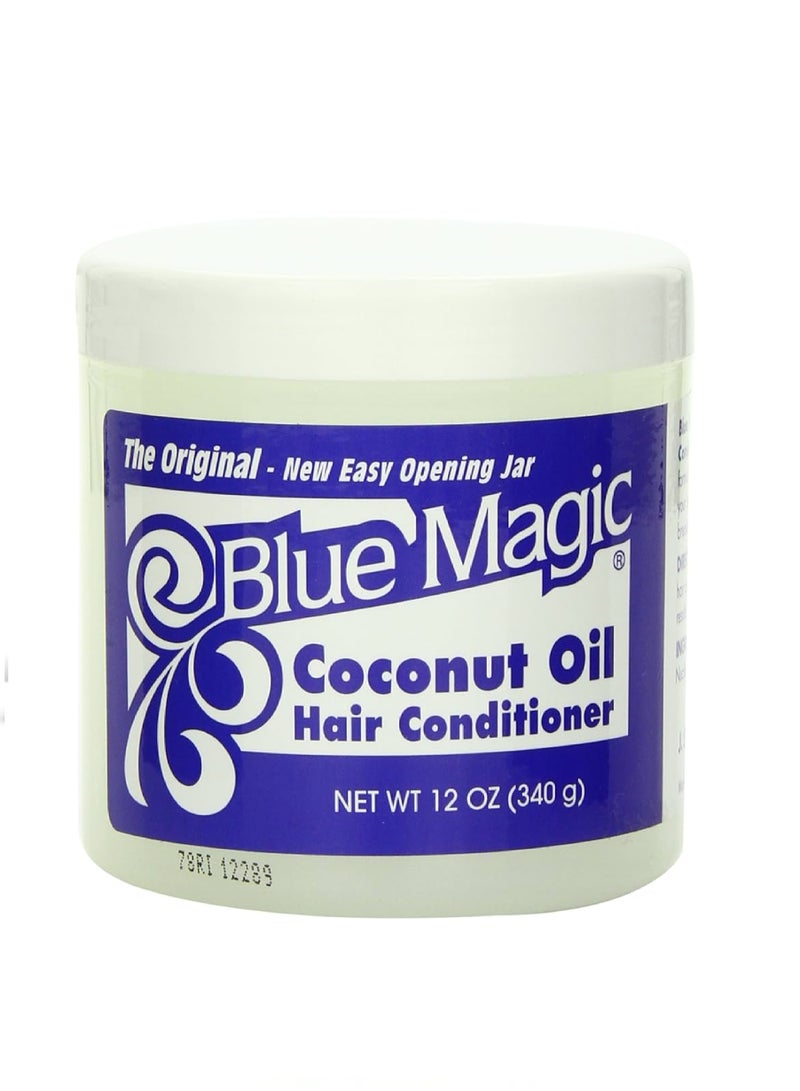 BLUE MAGIC COCONUT OIL HAIR CONDITIONER 340G
