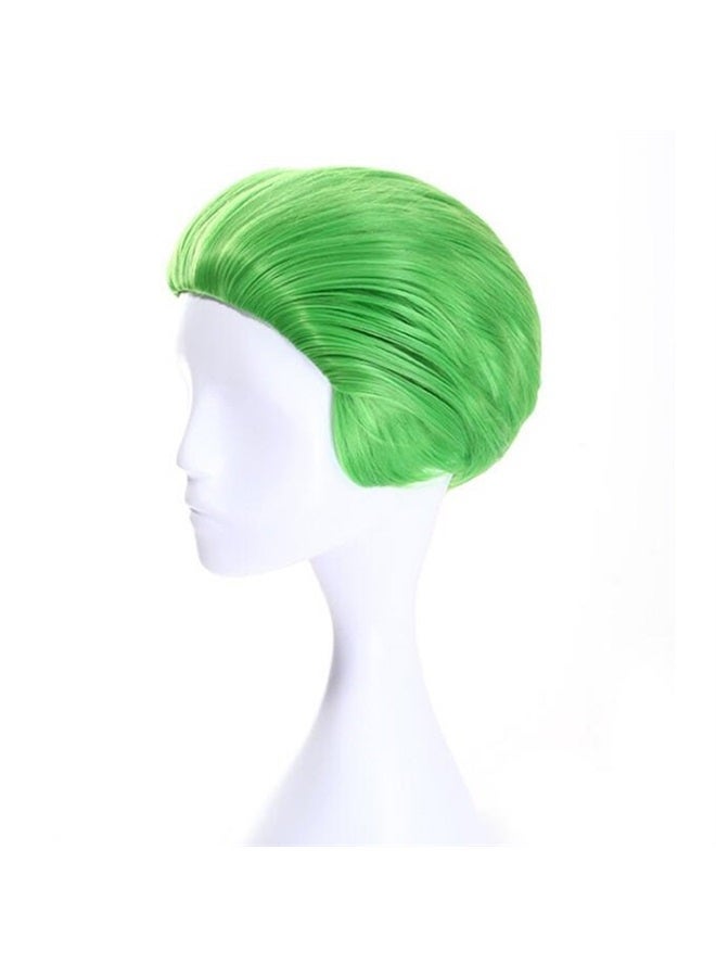 IMISSU Cartoon Characters Long Curly Cosplay Wig Party Costume Wigs for Halloween & Christmas (Green) - Image 3