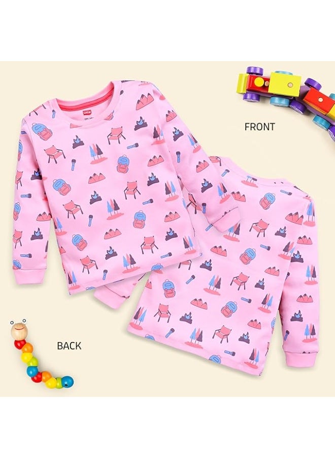 LuvLap Baby Boys Regular Fit 100% Cotton Full Sleeves Boys T-Shirts Sets, Pack of 04 - Image 4