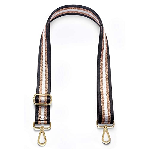 Styzere Adjustable Purse Strap Replacement for Women, 1.5" Wide Crossbody Shoulder Strap Bag Strap Boho Handbag Strap (Design I) - Image 3