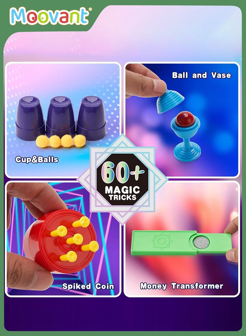 Moovant Magic Show for Kids, Children's Magic Performance Set with Magic Hat, Parent-Child Interactive Educational Magic Toy Gift Box for Aspiring Magicians Ages 6+ - Image 3