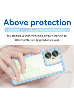 Fankalo Phone case for Xiaomi Redmi 13C 4G/ Redmi 13C 5G/ Xiaomi Poco C65 4G Clear Back Soft TPU Shockproof Bumper Protection Cover  - Image 4
