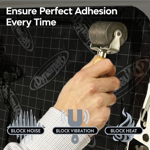 Dynamat Dynaroller: Hardwood Roller Tool for Applying Dynamat Sound Deadening and Car & Home Insulation Material – Achieve Professional-Looking Results with No Air Bubbles – Made in The USA - Image 3