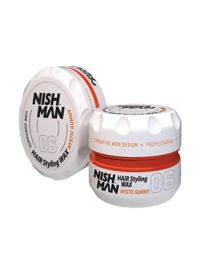nishman Hair Styling Gel Wax Mystic Gummy 06 150ml