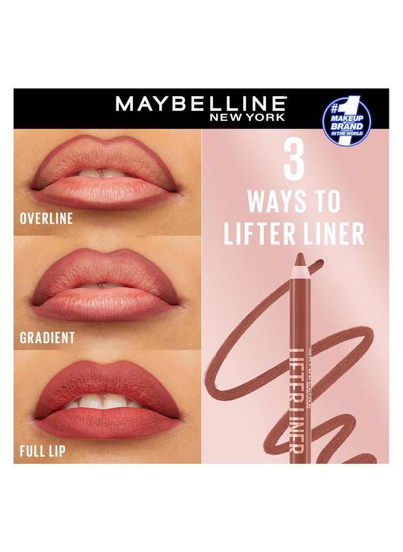 MAYBELLINE LIFTER LINER 03 PLAYER - Lip Liner Makeup with Hyaluronic Acid - pzsku/Z773C64A25491C20B87EFZ/45/_/1737278261/d2e89fbe-88b2-4bc9-9131-2a1178db09e7