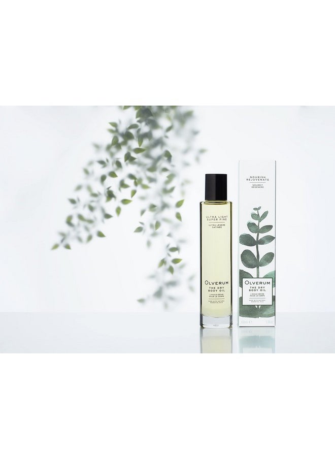 OLVERUM - Natural Dry Body Oil Vegan Crueltyfree Clean Beauty Fastabsorbing Body Oil (3.3 Fl Oz 100 Ml) - Image 1