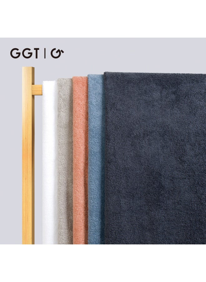 Ggt Hotel Pure Cotton Bath Towel, Thick Large Wrap Towel, Home Use, Soft, Quick-drying, Absorbent, For Men And Women, All Cotton, Xiao Tan - Image 2