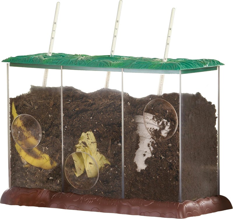 Educational Insights See-Through Compost Container for Learning Decomposition and Environmental Education - Image 1