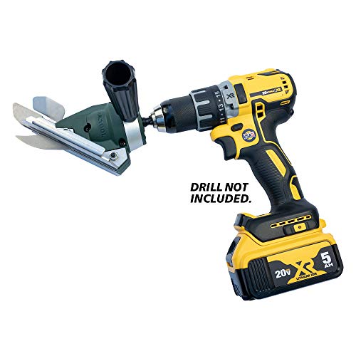 PacTool SS704 Snapper Shear Siding Pro - Siding Cutting Shear - Cordless Drill Attachment - Professional Power Tools - Image 4