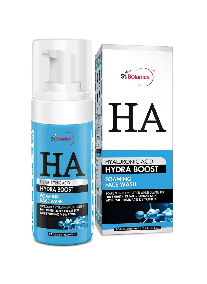 StBotanica - St.Botanica Hyaluronic Acid Hydra Boost Face Wash 120ml - Image 1