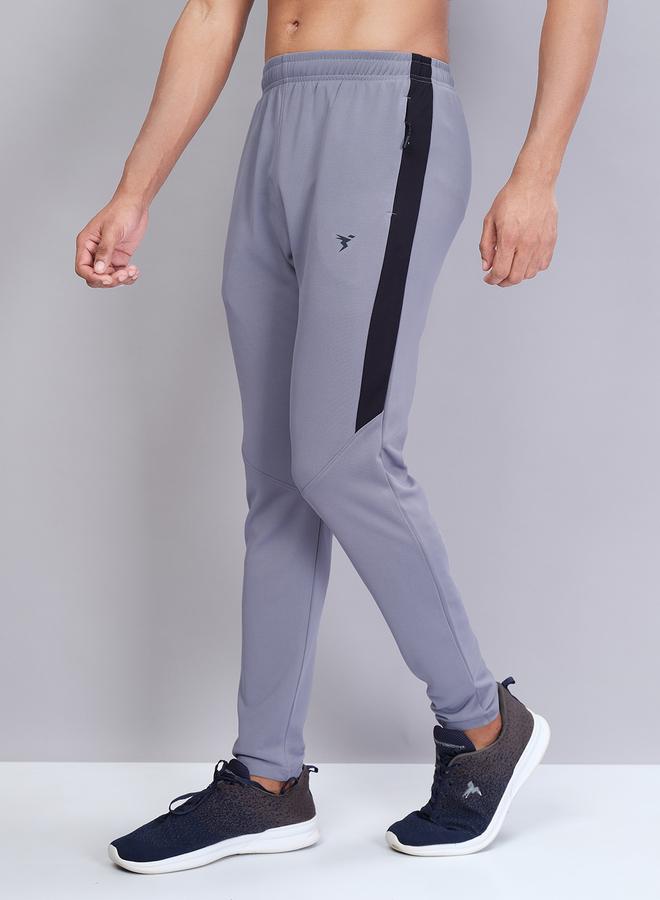 Technosport Men Contrast Side Panel Slim Fit Track Pants - Image 1
