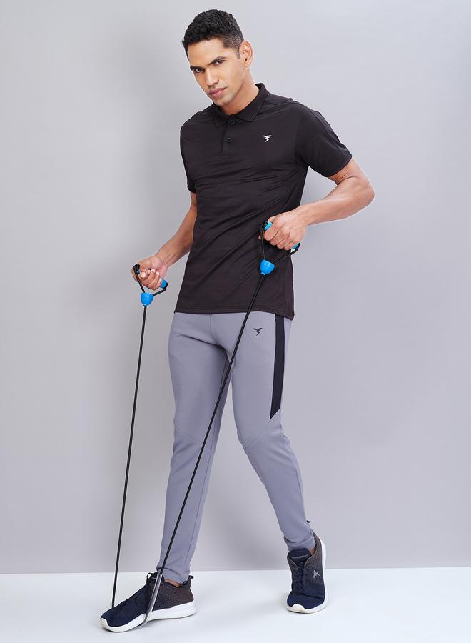 Technosport Men Contrast Side Panel Slim Fit Track Pants - Image 5
