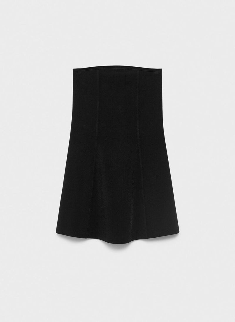 MANGO Strapless knitted top - Image 4