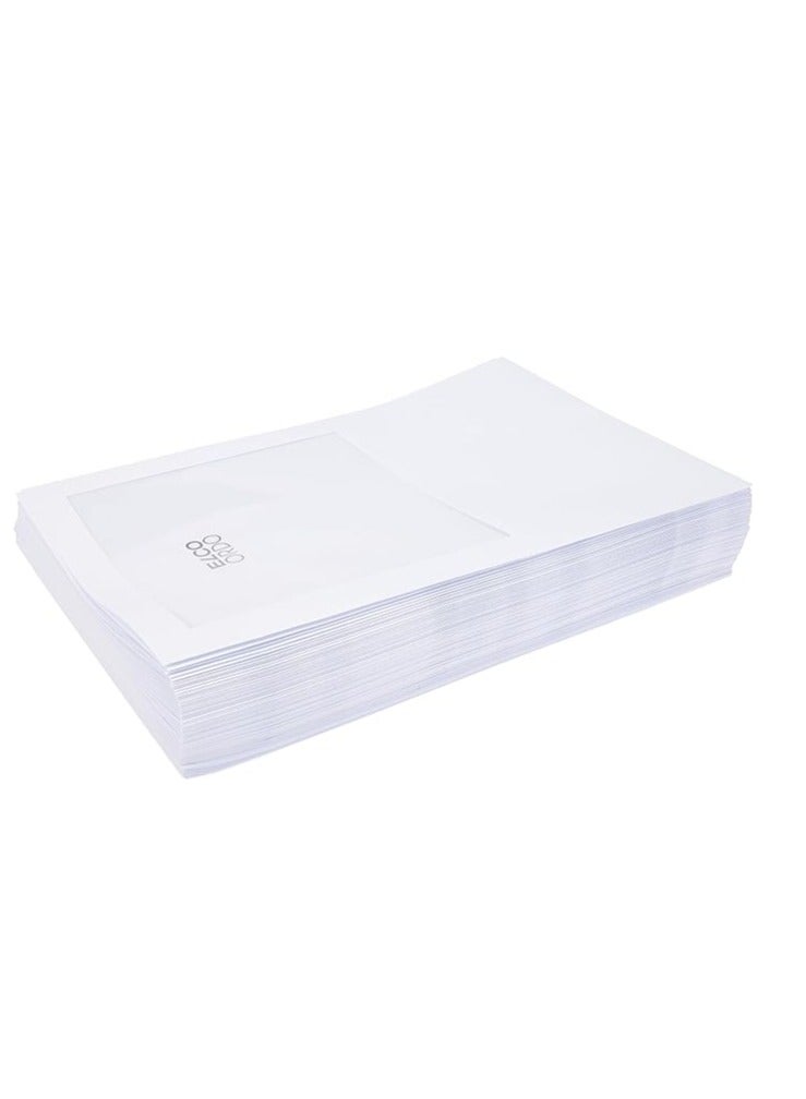 ELCO Ordo Paper Organiser with Window, White, 220 x 310 mm, 120 g Pack of 100-29464.10 - Image 2