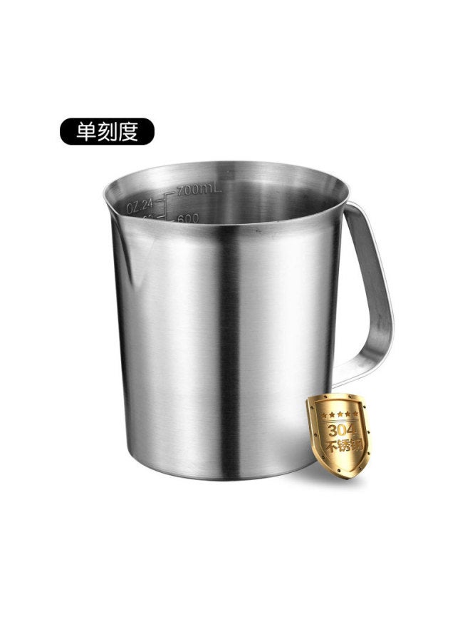 Stainless Steel Latte Art Pitcher With Scale, Coffee Latte Art Jug With Pointed Spout, Household Latte Art Tool, Milk Frothing Pitcher 350ml